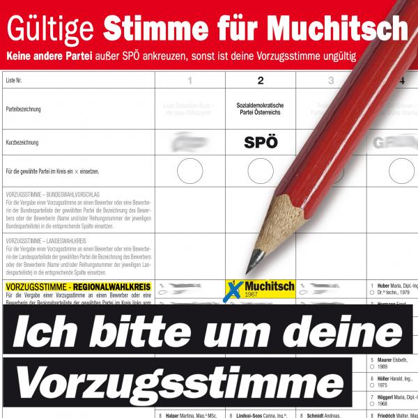 So wählen Sie Muchitsch in seine Region